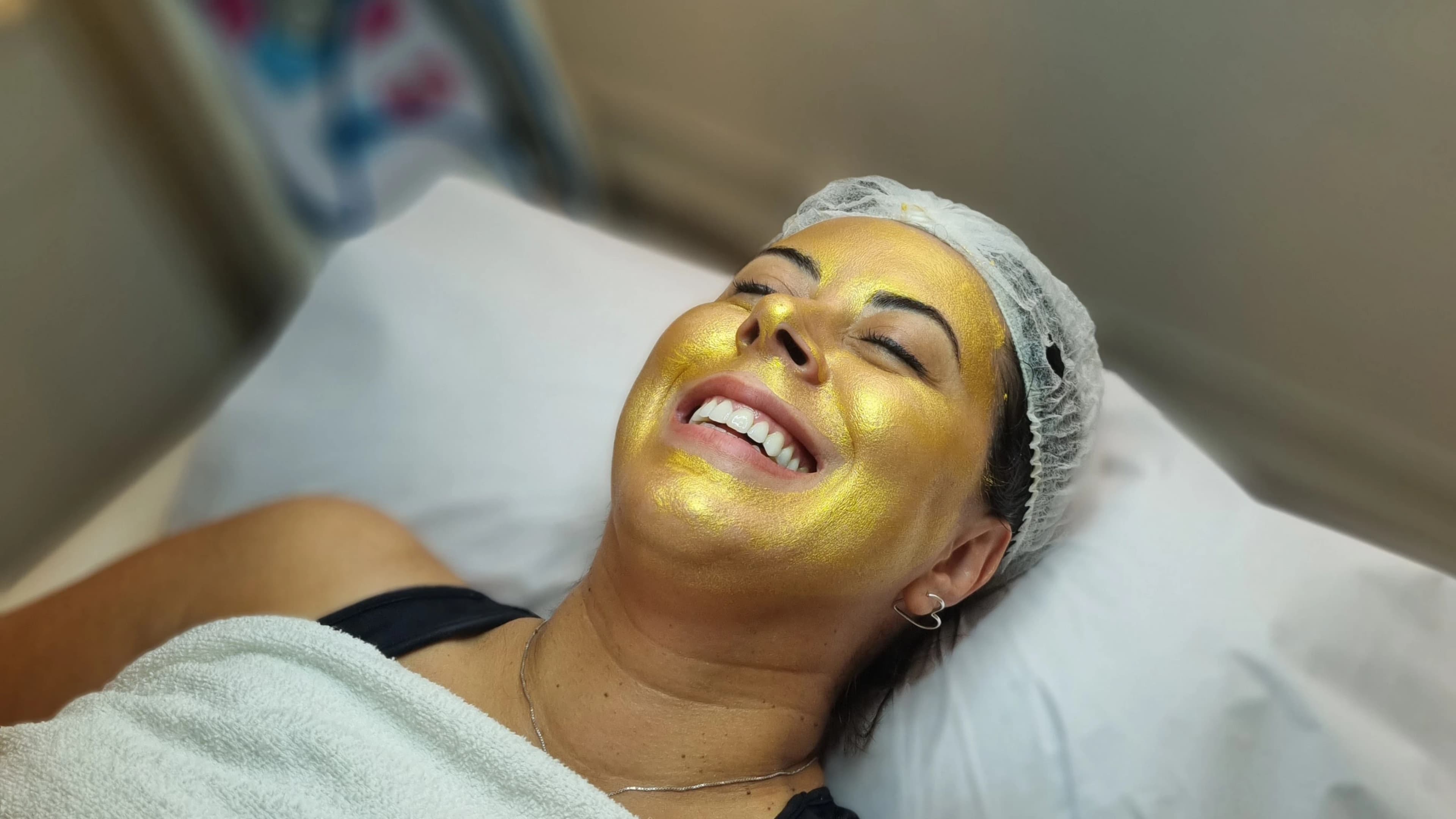 Ambiente relaxante da Companhia da Beleza
